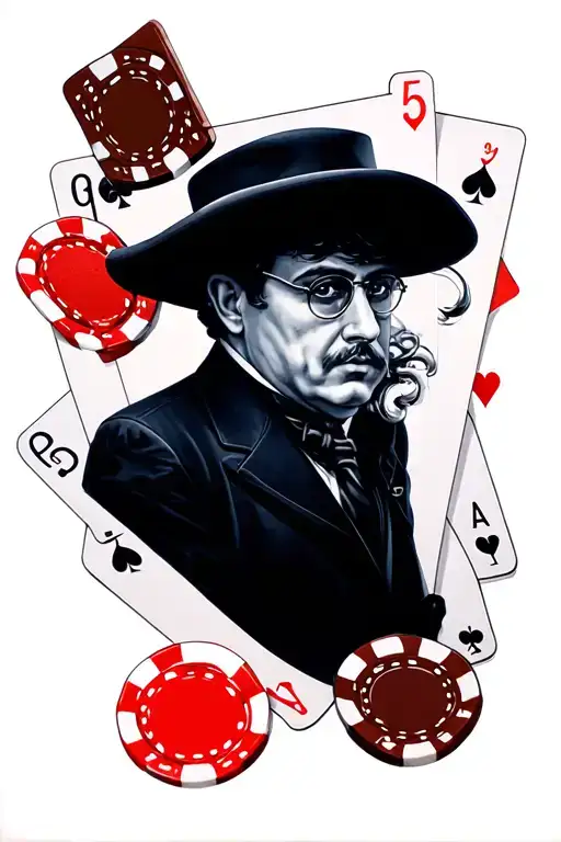 italian, ct, gambler, addiction, son tattoo design idea