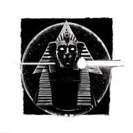 "Separate genre" Lonely star, separate genre, Pink Floyd, Pharaoh's reper tattoo design idea