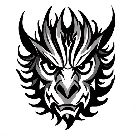 haida formline tattoo design idea