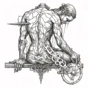 bdsm slavery tattoo design idea