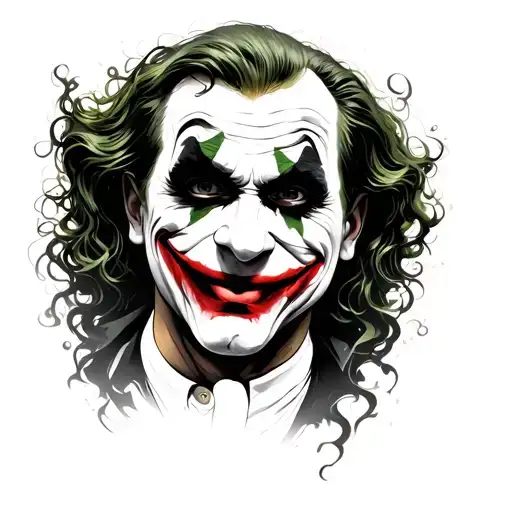 joker smile with ha’s around it and implement rah into the ha’s tattoo design idea