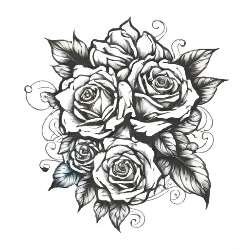 a memory of a mother. timeline  tattoo design idea
