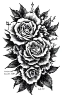 Isaiah 41:10 tattoo design idea