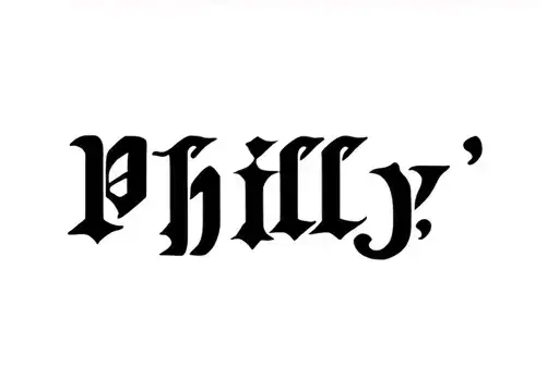 "Philly " tattoo design idea