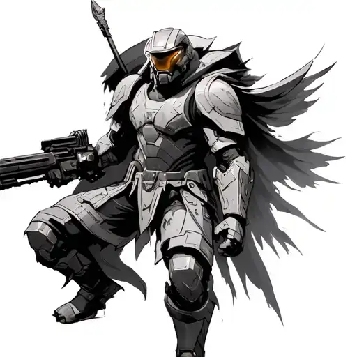 master chief, witcher geralt and yugioh tattoo design idea
