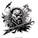 Bushido Code tattoo design idea