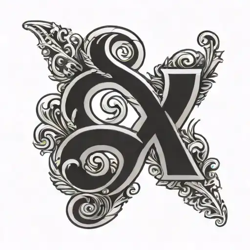 Ampersand tattoo design idea