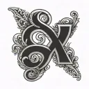 Ampersand tattoo design idea