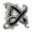 Ampersand tattoo design idea