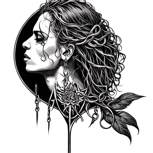 alice in chains  tattoo design idea