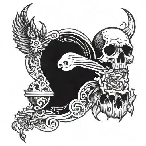 grief lord tattoo design idea