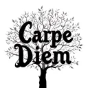 "Carpe Diem p" "Carpe Diem p" a tree no leaves growing tattoo design idea