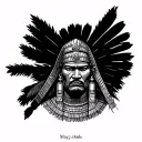 Mayan Warrior tattoo design idea