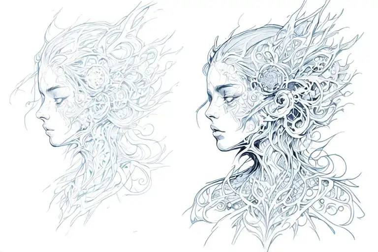 cybersiglism tattoo design idea