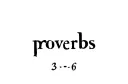 "proverbs 3:5-6" tattoo design idea