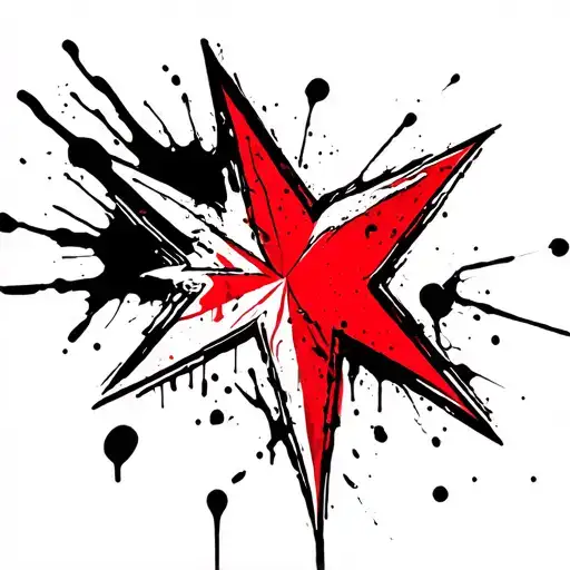 star of chaos Warhammer tattoo design idea