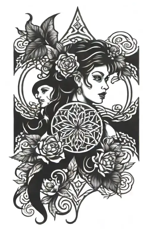 Gianna Theo Isaac tattoo design idea