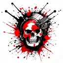 turbo motor tattoo design idea