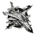 F16 tattoo design idea