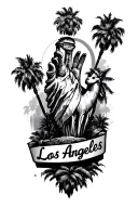 Los Angeles tattoo design idea