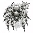 twilight princess spider  tattoo design idea