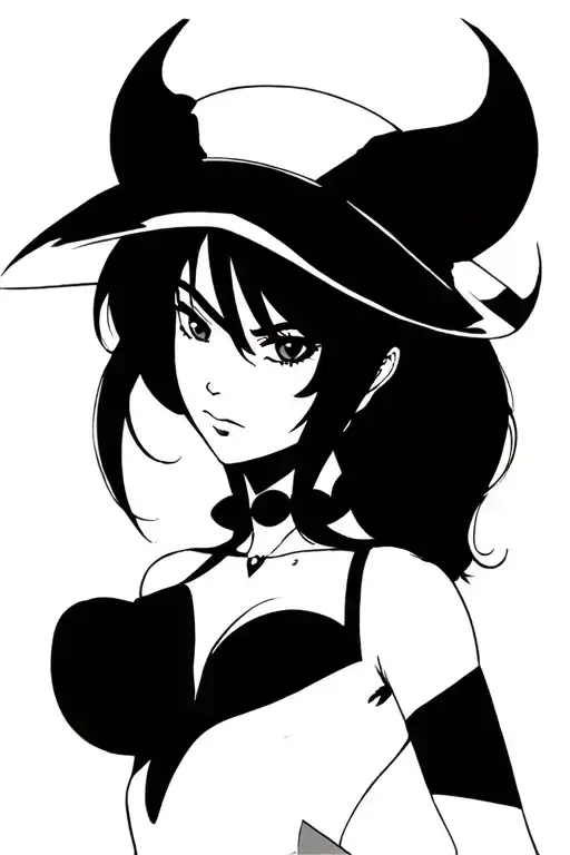 Nico Robin from One Piece tattoo design idea