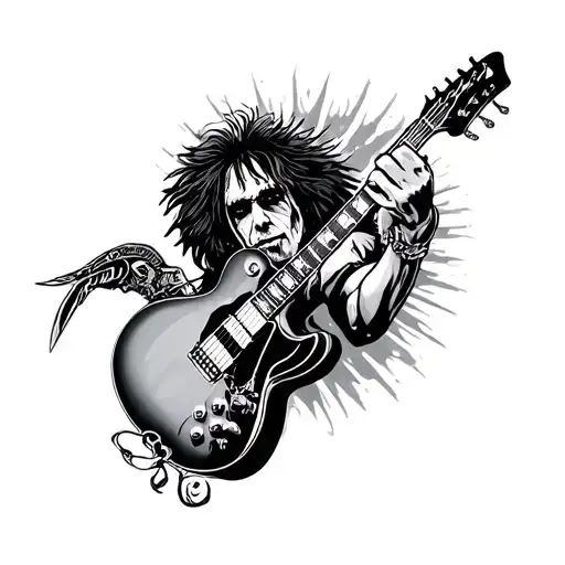 Aerosmith tattoo design idea