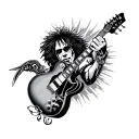Aerosmith tattoo design idea
