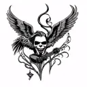 Aerosmith tattoo design idea
