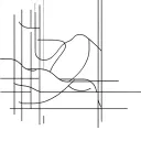 Brutalist tattoo design idea