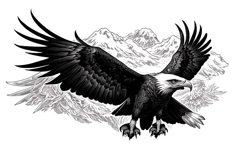 Isaiah 40 31 with eagle soaring tattoo design idea