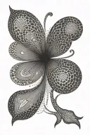 perspective symbol tattoo design idea