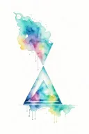prism album cover tattoo design idea