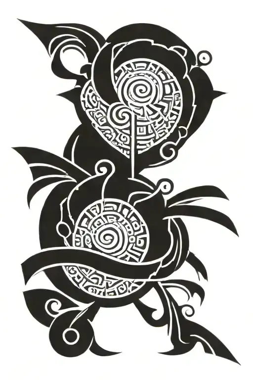 Bdsm classic tattoo design idea