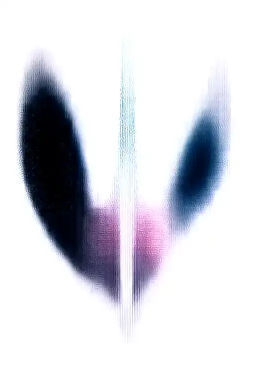 angel wings behind a sword, roses tattoo design idea