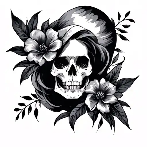 One day at the same time tattoo design idea