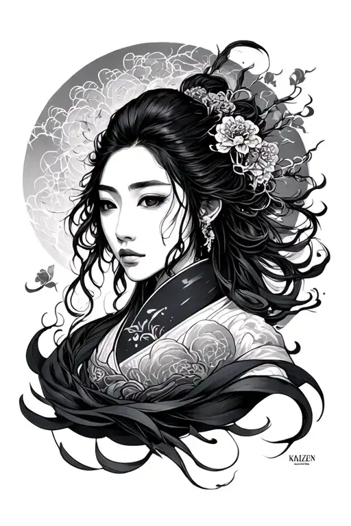 Kaizen Japanese proverb tattoo design idea