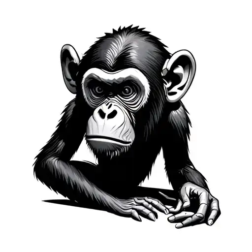 Bad Monkey tattoo design idea