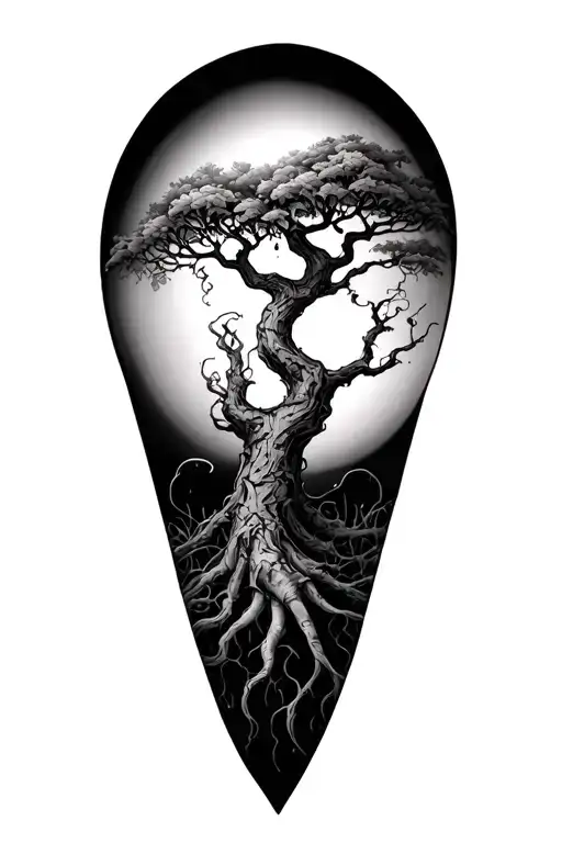 A Poison Tree tattoo design idea