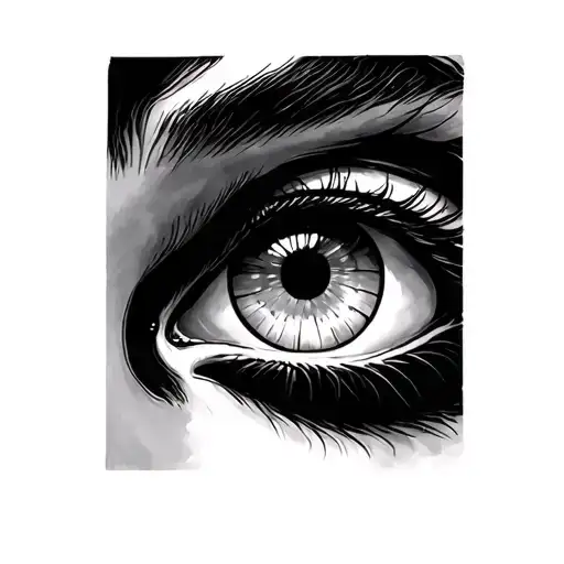 3rd Eye tattoo design idea