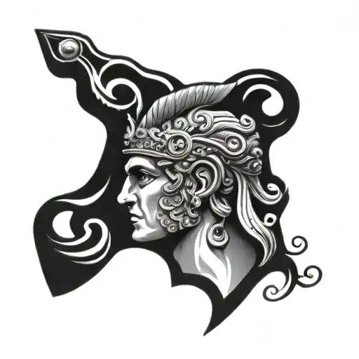 atlas greek mythology tattoo design idea