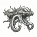 Slime tattoo design idea