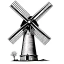 windmill dutch style tattoo design inspired tattoo design idea