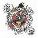 Death Note tattoo design idea