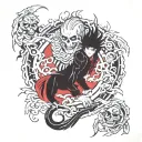 Death Note tattoo design idea