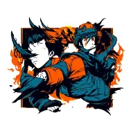 fire force minimalist tattoo design idea