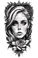 Muse the word tattoo design idea