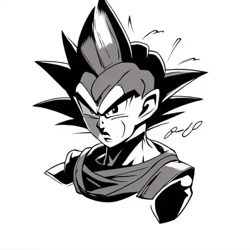 DBZ tattoo design idea