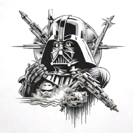 STAR WARS EMPIRE tattoo design idea