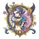 morgana from lol tattoo design idea